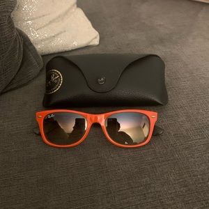 🧡Orange RayBan Sunglasses🧡
